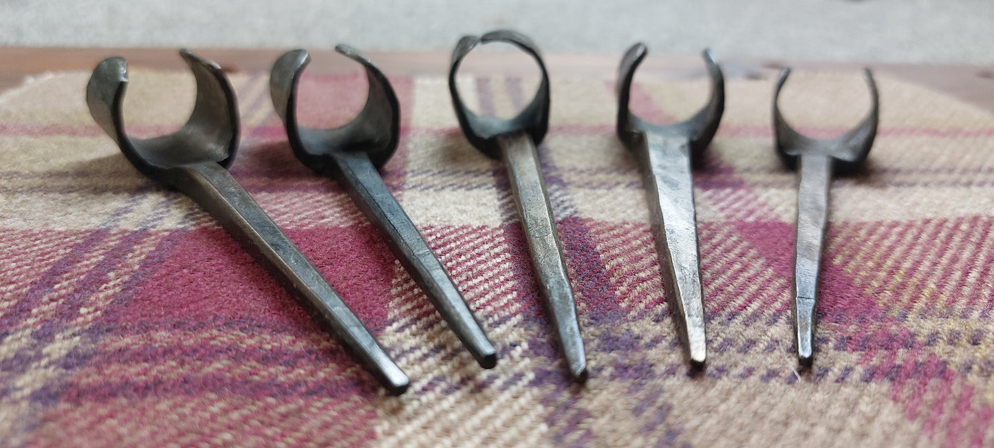 Nail style Candle Holders