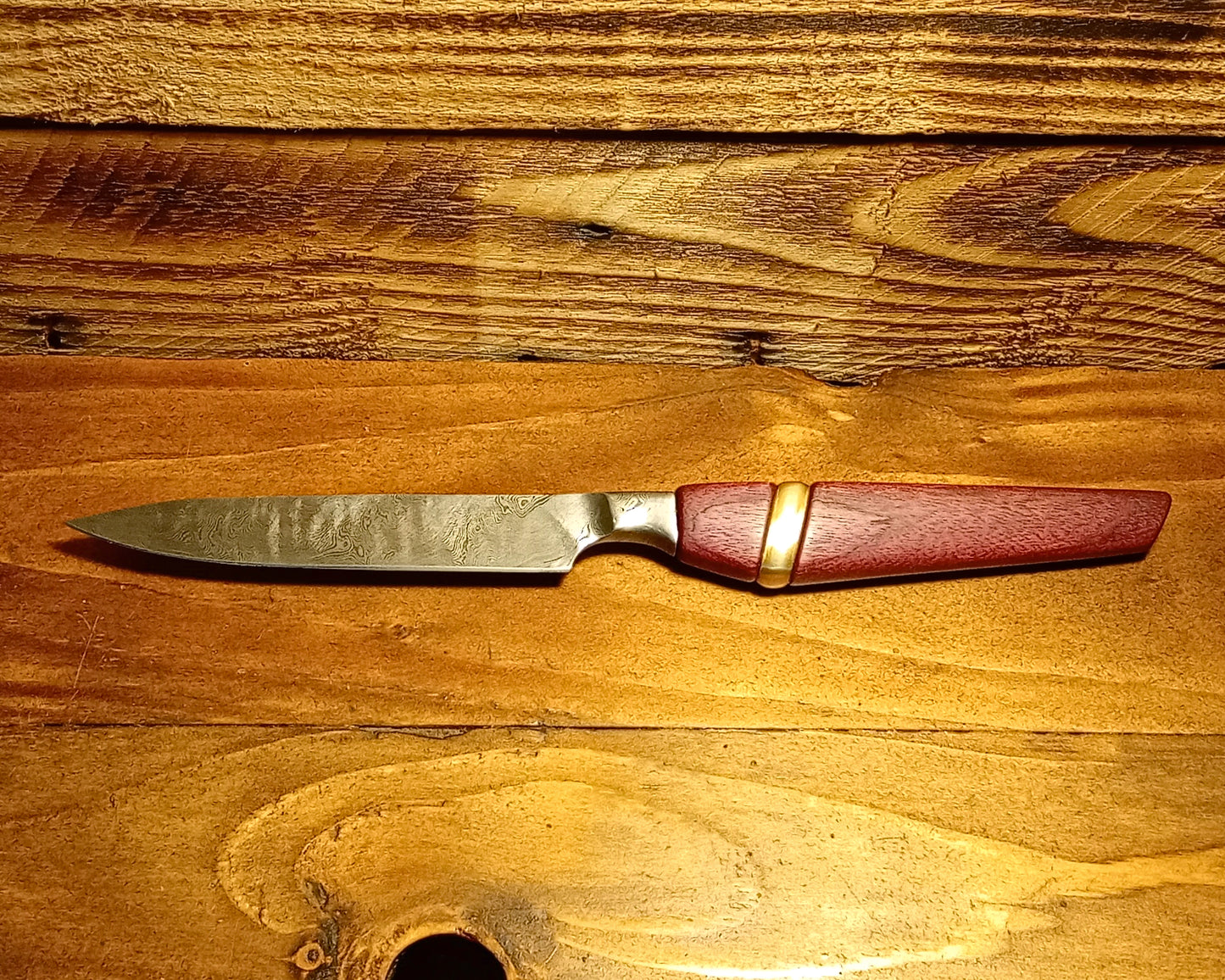 Kitchen Utility Knife - 240 layer twist Damascus steel