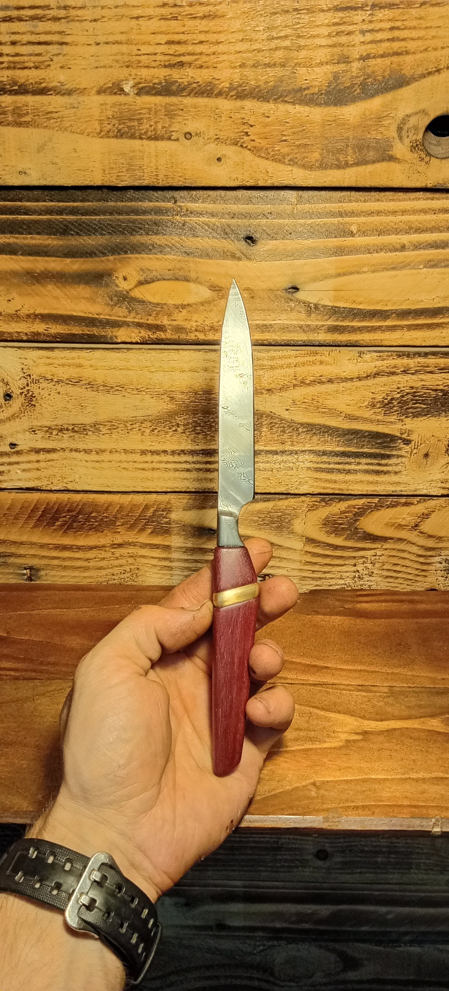 Kitchen Utility Knife - 240 layer twist Damascus steel
