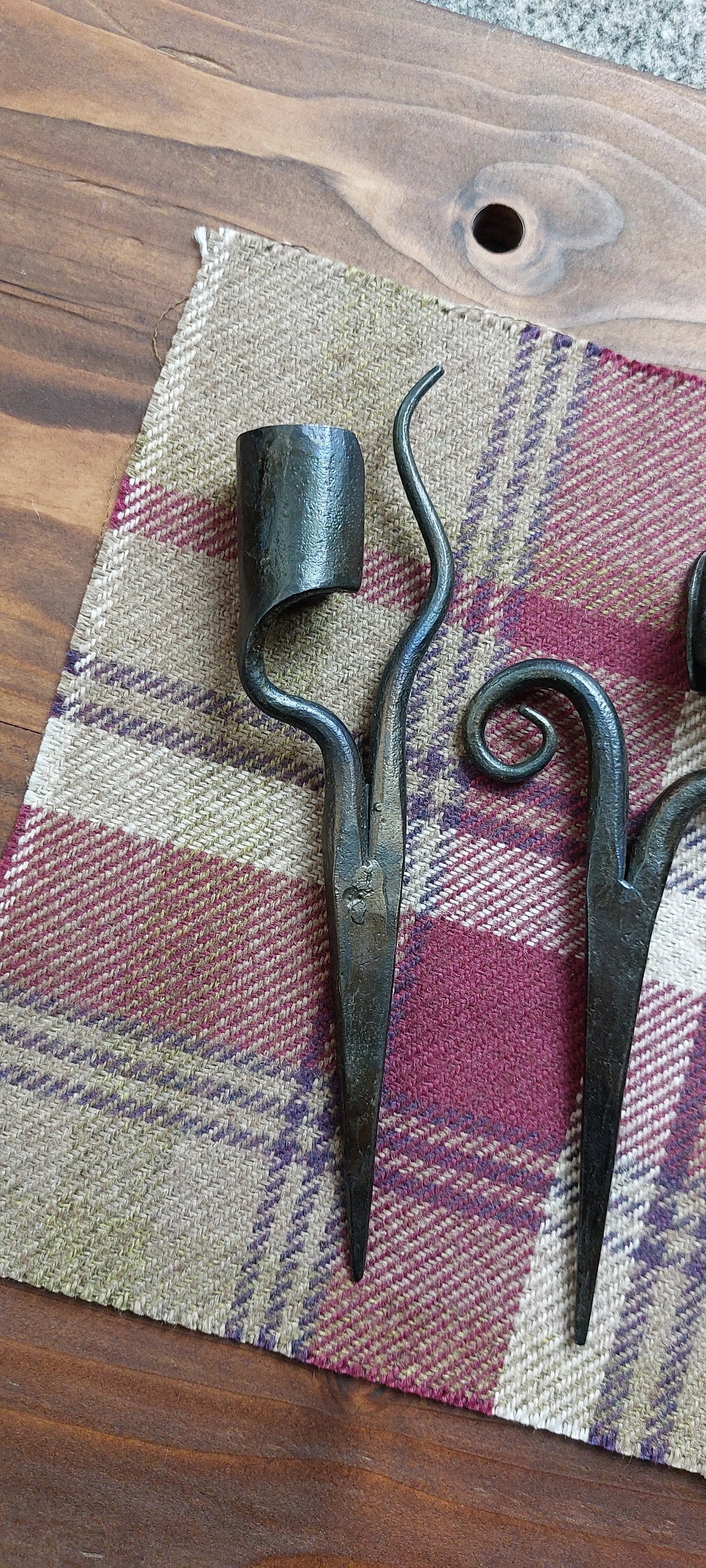 14th Century Style Candle Holders