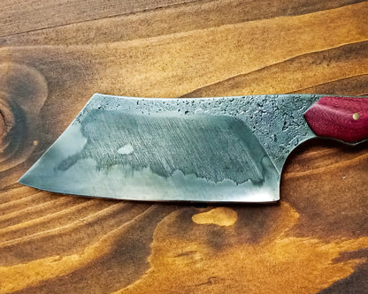 Kiritsuke Style Kitchen Knife - 26C3 Steel with Hamon