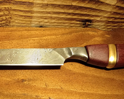 Kitchen Utility Knife - 240 layer twist Damascus steel