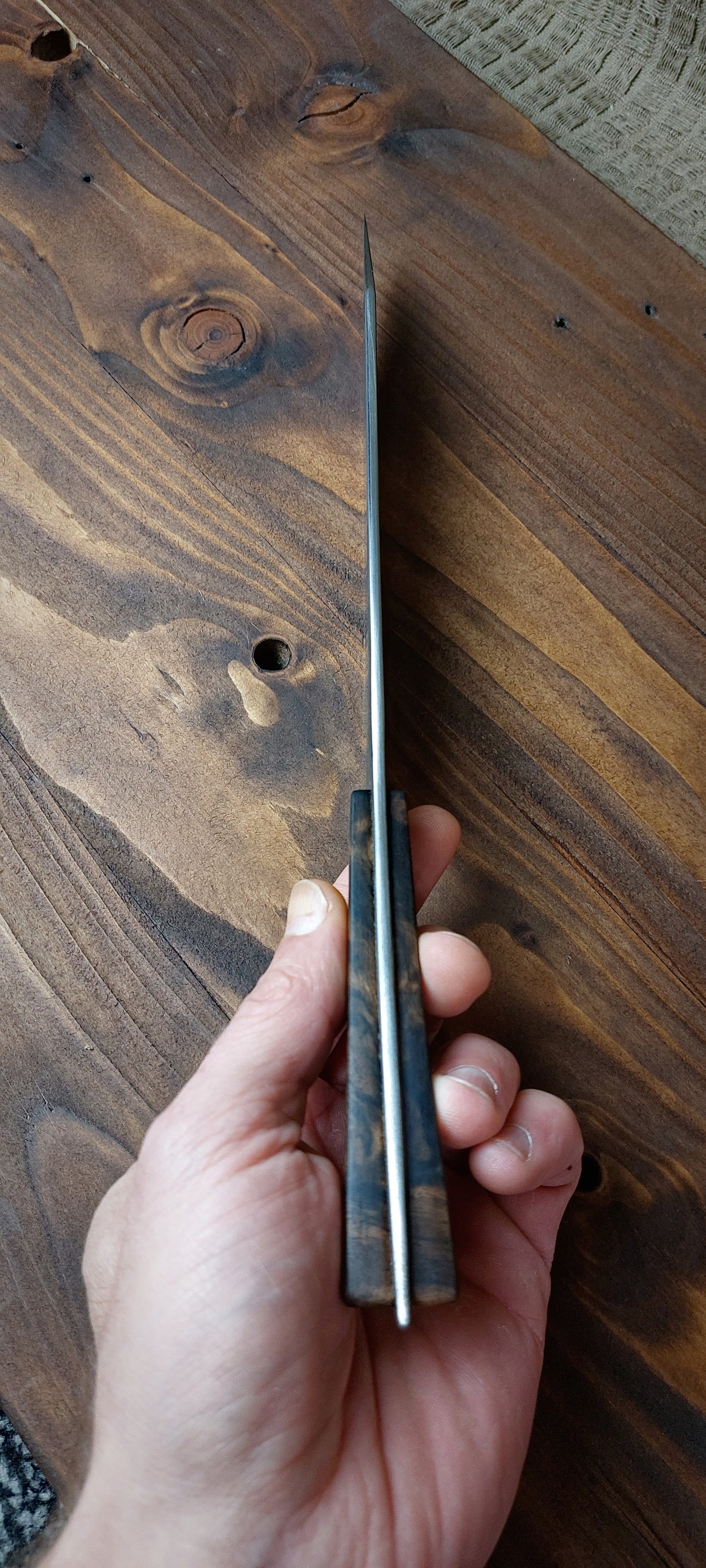 Dark Walnut Kitchen/Chef Knife