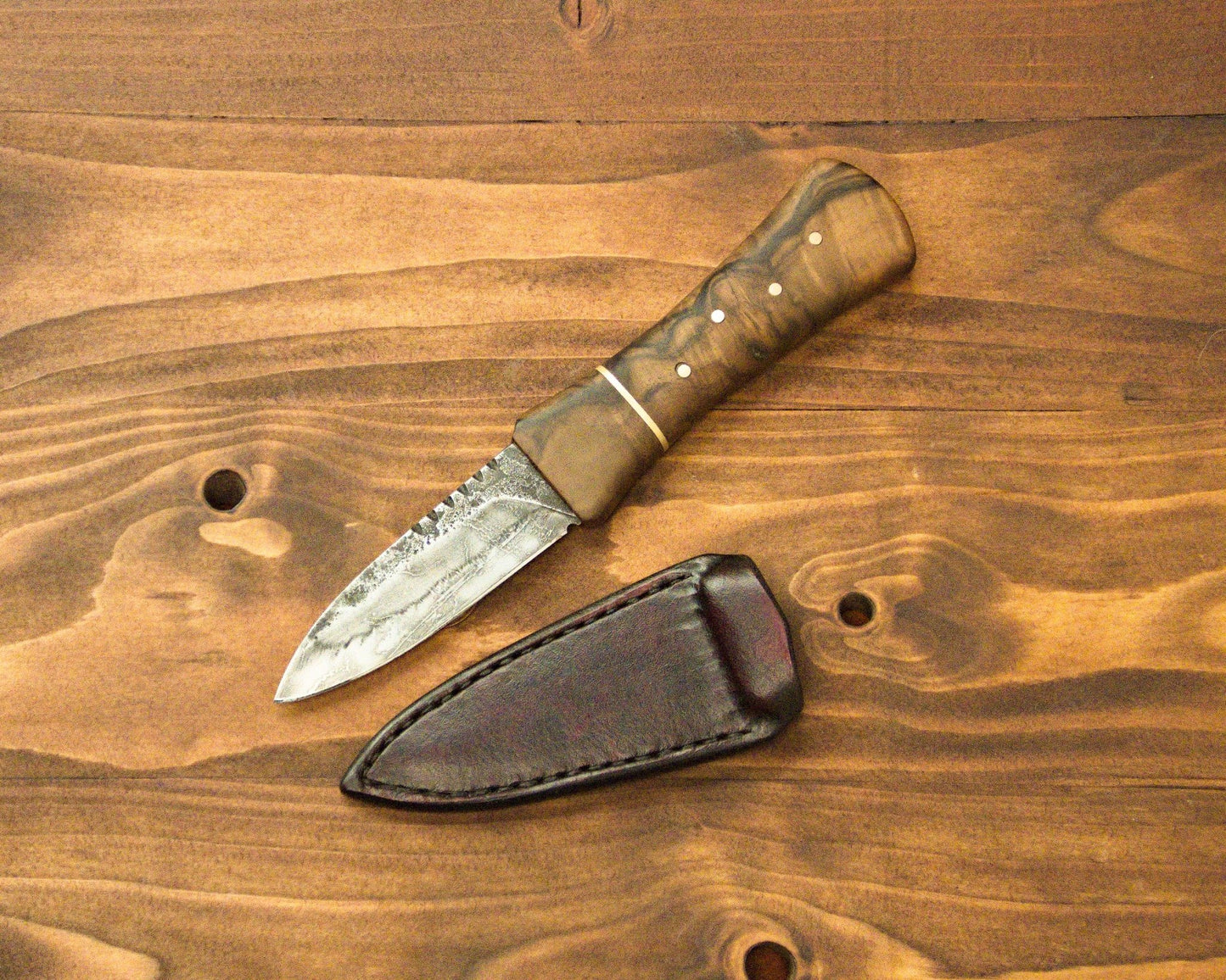 Sgian Dubh - with Sheath - The Iron Haggis - Kitchen Knife