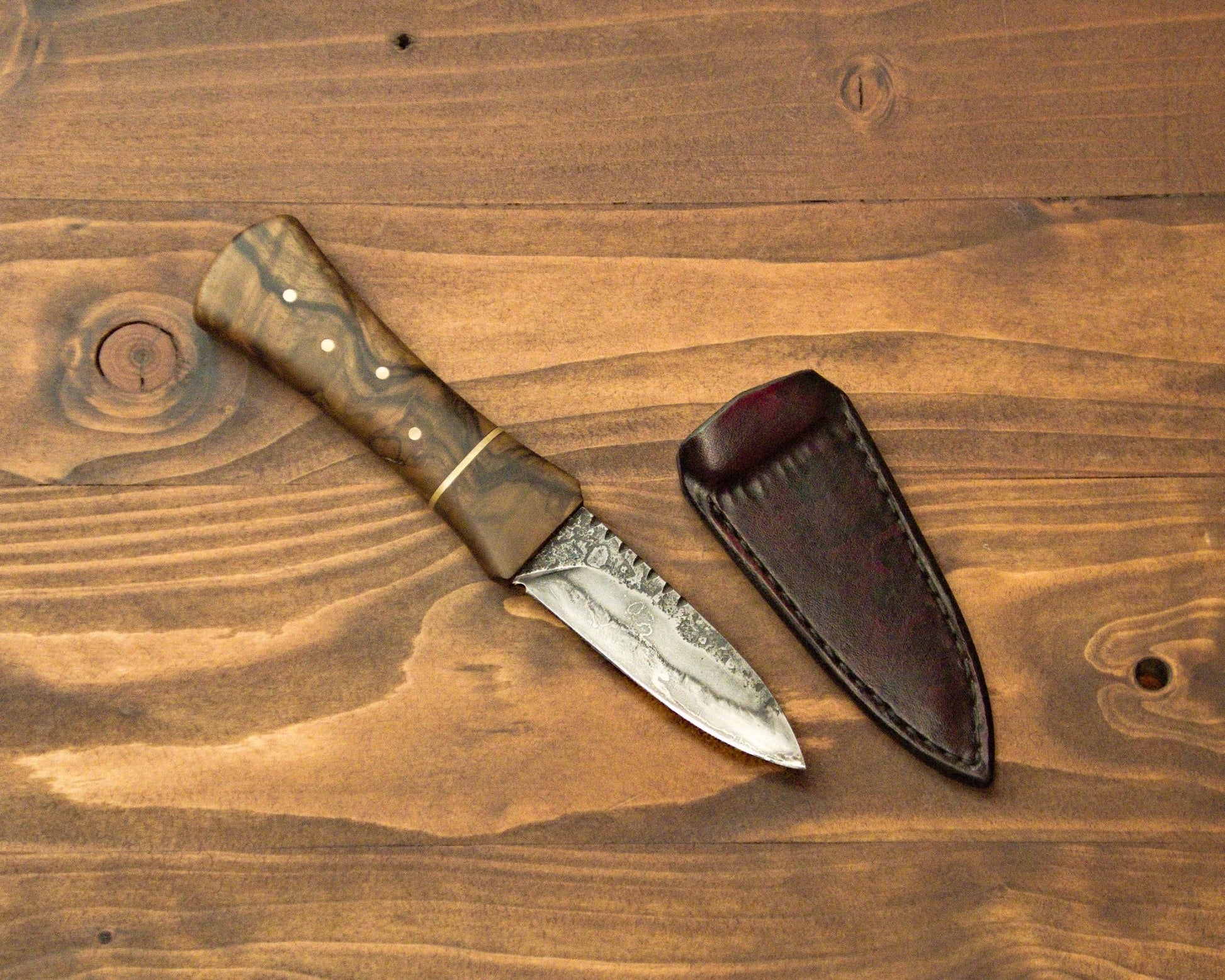 Sgian Dubh - with Sheath - The Iron Haggis - Kitchen Knife