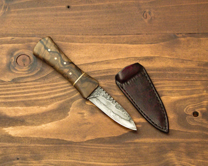 Sgian Dubh - with Sheath - The Iron Haggis - Kitchen Knife