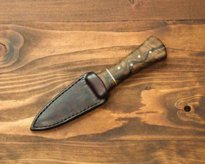 Sgian Dubh - with Sheath - The Iron Haggis - Kitchen Knife